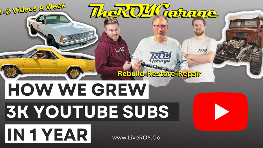 How We Grew 3,000 YouTube Subscribers In 1 Year